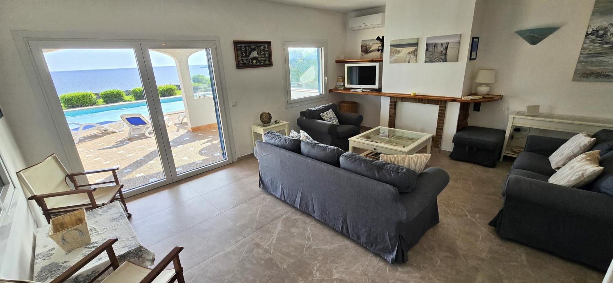 Villa Helios Villa En Cala Pi Con Vistas Despejadas 外观 照片